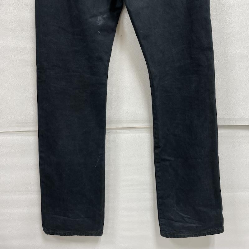 リーバイス Levi s パンツ デニム、ジーンズ 517 ブーツカット ジーンズ メキシコ製 リメイク ダメージ加工 W31 L36 31インチ ダメージ加工 黒 / ブラック / black メンズ USED 古着 中古 50150165