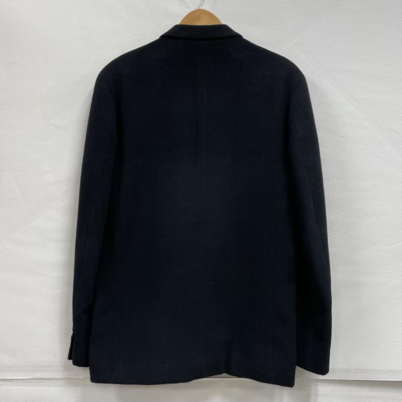 アニエス・ベー agnes b. ジャケット、上着 ジャケット、ブレザー homme オム ウール カシミヤ テーラード ジャケット 毛の中のラム コート フランス製 50 無地 黒 / ブラック / black メンズ USED 古着 中古 50150166