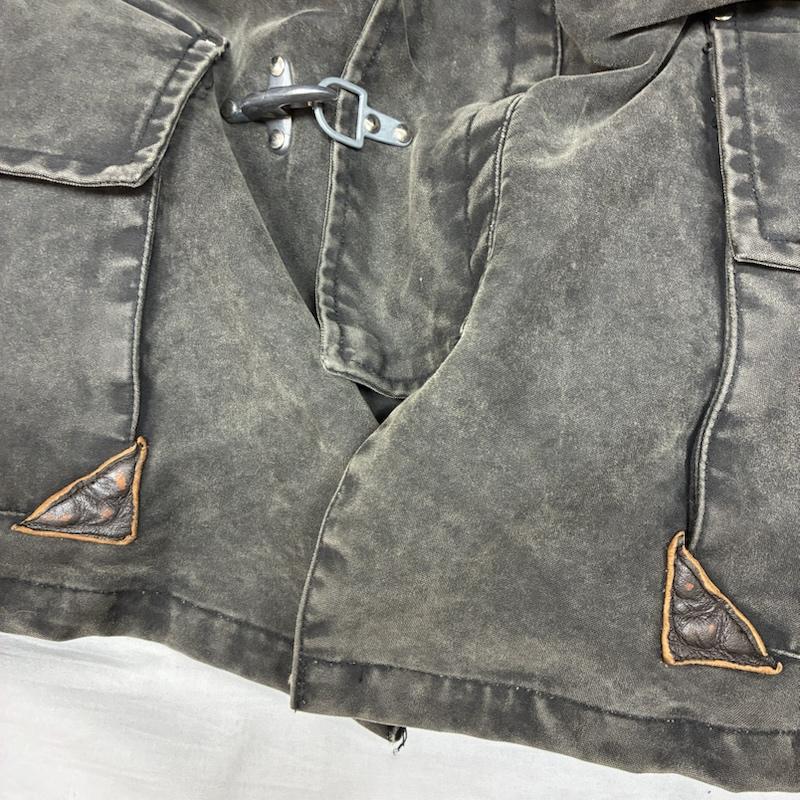 アヴィレックス AVIREX コート コート一般 OFFICERS UNIFORM ファイヤーマン モッズコート ファー ダウン ライナー付き 612231 L メンズ USED 古着 中古 50150179