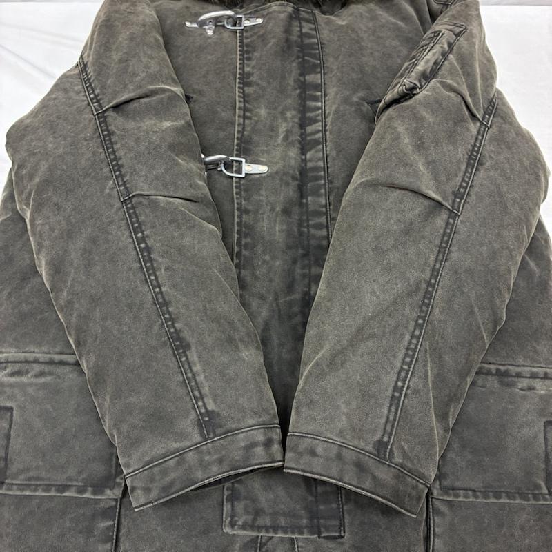 アヴィレックス AVIREX コート コート一般 OFFICERS UNIFORM ファイヤーマン モッズコート ファー ダウン ライナー付き 612231 L メンズ USED 古着 中古 50150179