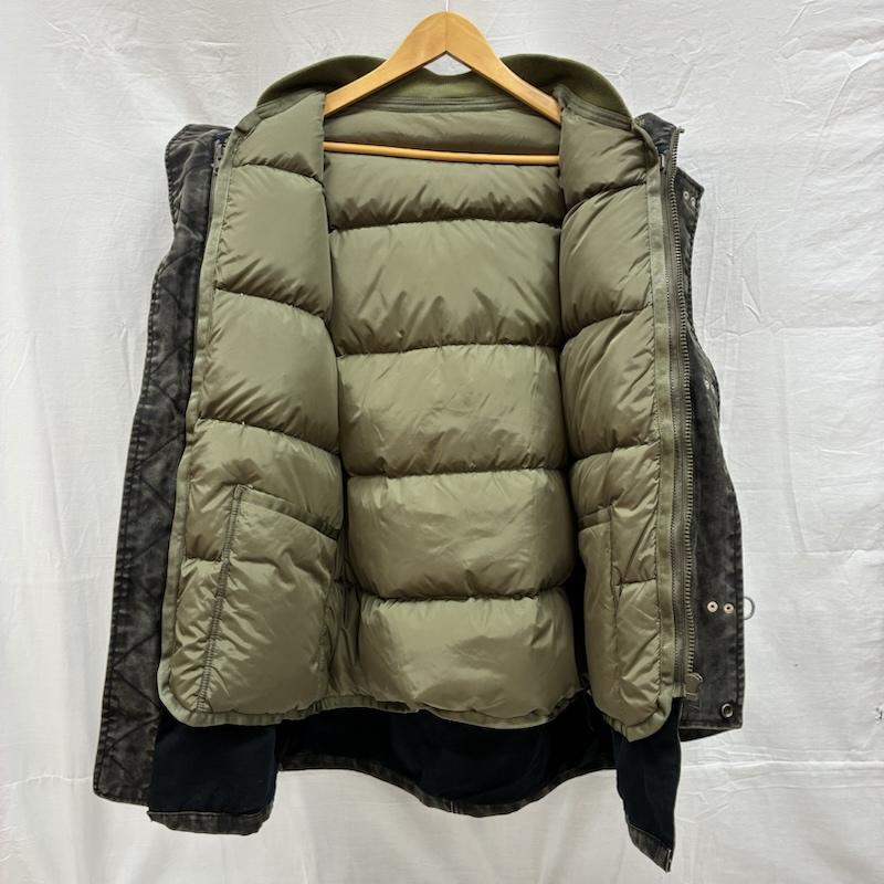 アヴィレックス AVIREX コート コート一般 OFFICERS UNIFORM ファイヤーマン モッズコート ファー ダウン ライナー付き 612231 L メンズ USED 古着 中古 50150179