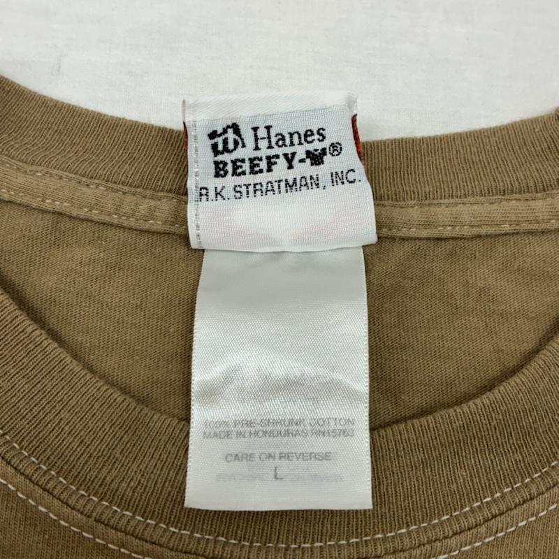 ハーレーダビッドソン Harley-Davidson Tシャツ 長袖 Hanes 2010 ロングスリーブ ポケット Tシャツ 4面 プリント L メンズ USED 古着 中古 50150186