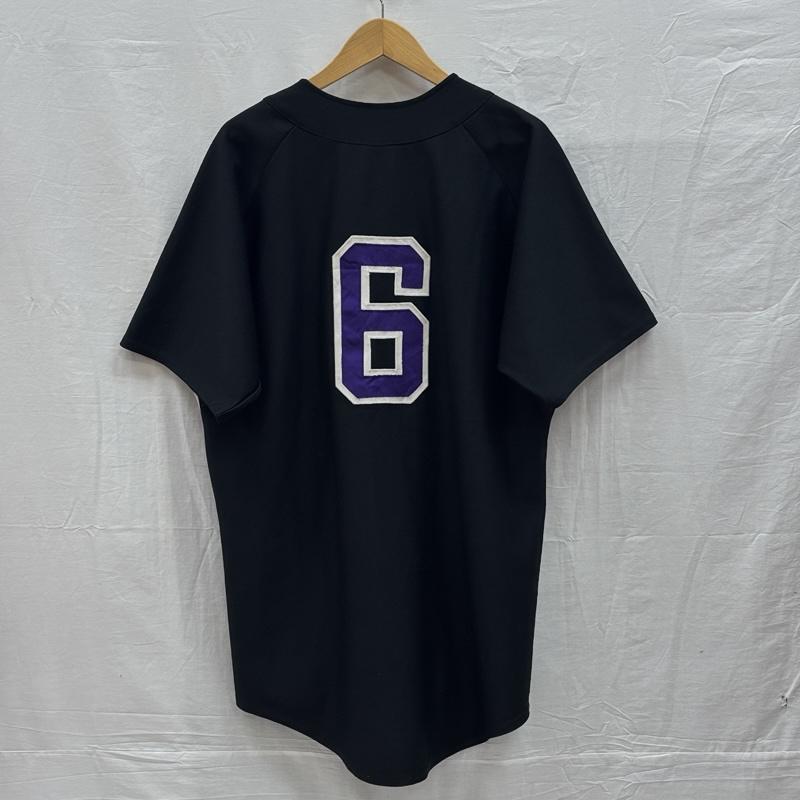 古着 USED Tシャツ 半袖 Speedline スピードライン Falcons ロゴ ナンバリング ジャージー プルオーバー Tシャツ L 黒 / ブラック / black X 白 / ホワイト / white X 紫 / パープル / purple メンズ USED 古着 中古 50150196