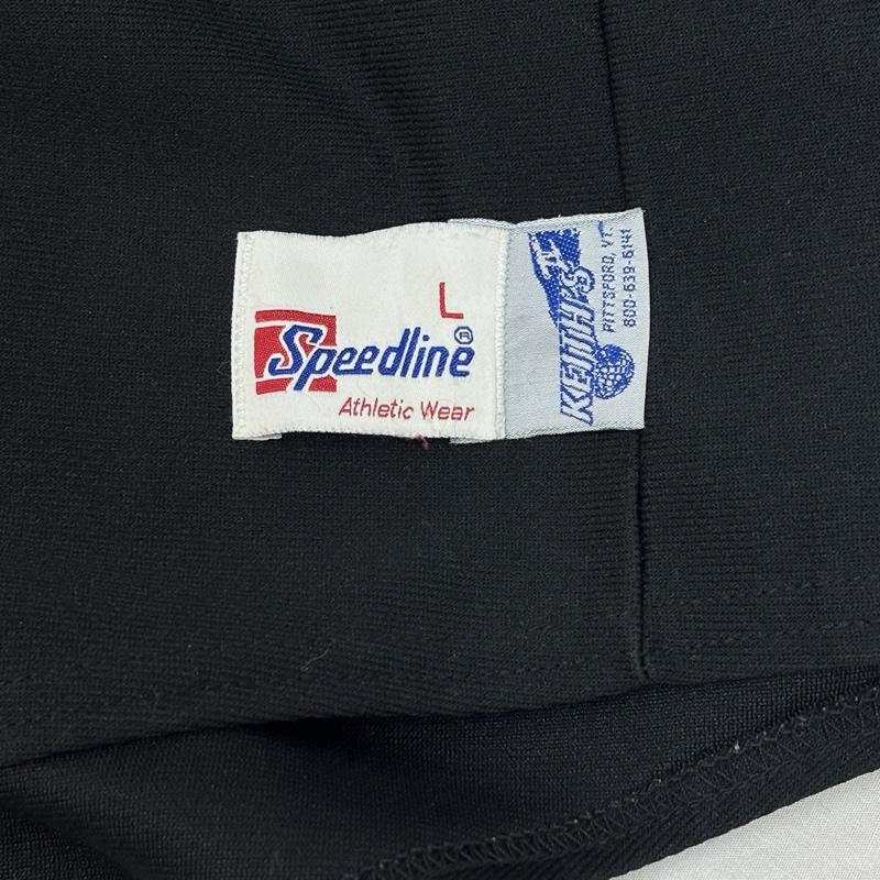 古着 USED Tシャツ 半袖 Speedline スピードライン Falcons ロゴ ナンバリング ジャージー プルオーバー Tシャツ L 黒 / ブラック / black X 白 / ホワイト / white X 紫 / パープル / purple メンズ USED 古着 中古 50150196