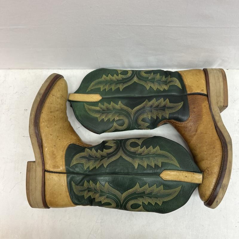 古着 USED ブーツ ウエスタンブーツ Rios of Mercedes リオス オブ メルセデス オーストリッチ ウエスタンブーツ - メンズ USED 古着 中古 50150241