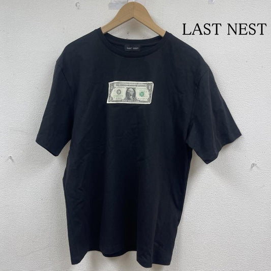 古着 USED Tシャツ 半袖 LAST NEST 25ss ONE DOLLAR T-SHIRTS プリント シャツ L 黒 / ブラック / black メンズ USED 古着 中古 50150273