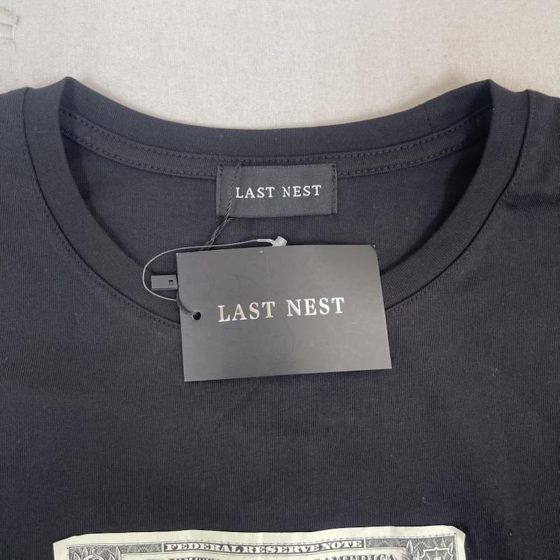 古着 USED Tシャツ 半袖 LAST NEST 25ss ONE DOLLAR T-SHIRTS プリント シャツ L 黒 / ブラック / black メンズ USED 古着 中古 50150273