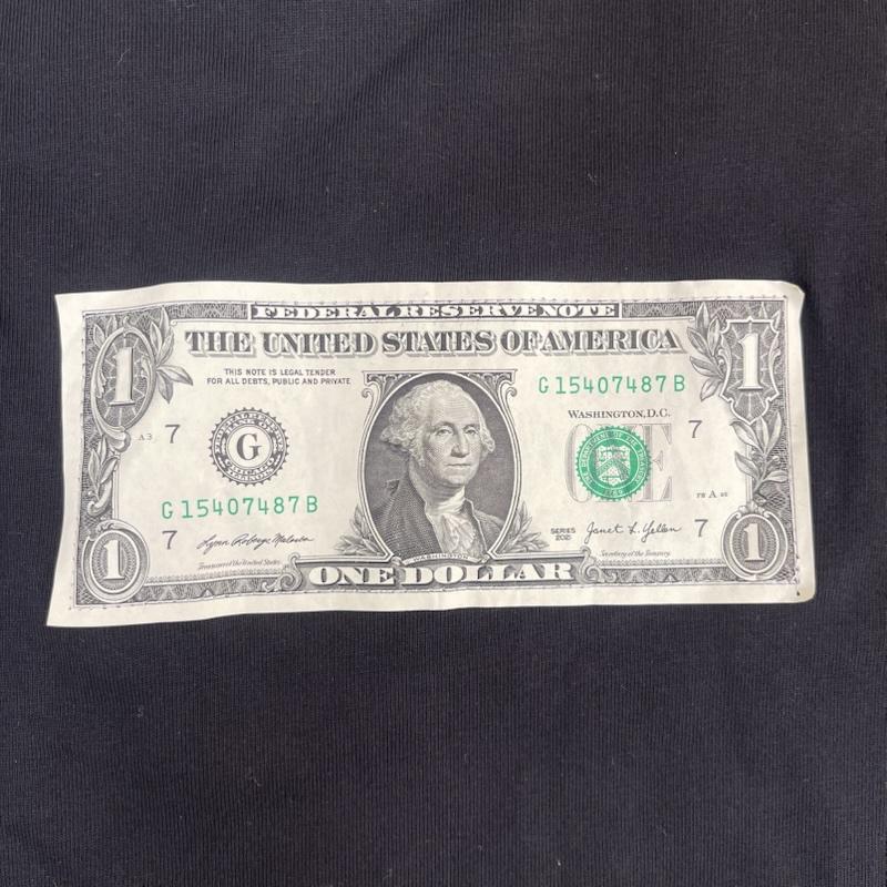 古着 USED Tシャツ 半袖 LAST NEST 25ss ONE DOLLAR T-SHIRTS プリント シャツ L 黒 / ブラック / black メンズ USED 古着 中古 50150273