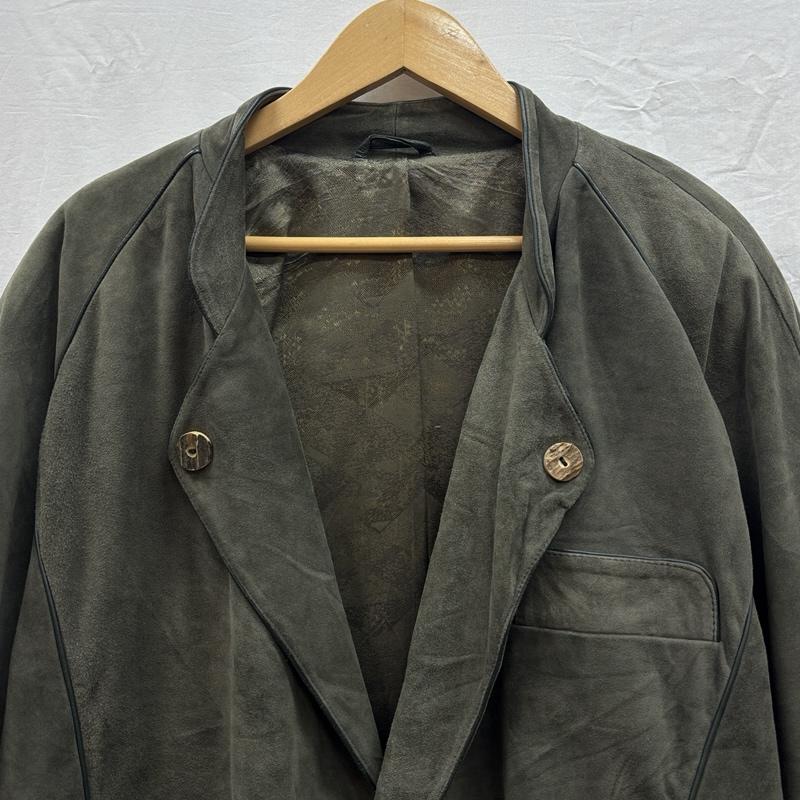 古着 USED ジャケット、上着 レザージャケット H＆B collection ヌバック レザー チロリアン ジャケット - メンズ USED 古着 中古 50150283