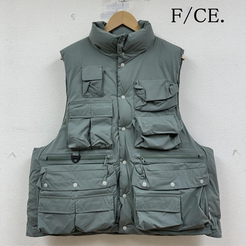 エフシーイー F/CE. ジャケット、上着 ダウンベスト PERTEX WATERPROOF DOWN VEST ダウン ベスト FPA09232M0002 L カーキオリーブ / カーキオリーブ / メンズ USED 古着 中古 50150288