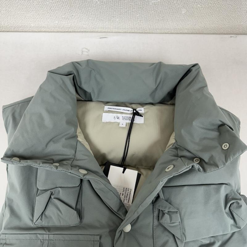 エフシーイー F/CE. ジャケット、上着 ダウンベスト PERTEX WATERPROOF DOWN VEST ダウン ベスト FPA09232M0002 L カーキオリーブ / カーキオリーブ / メンズ USED 古着 中古 50150288
