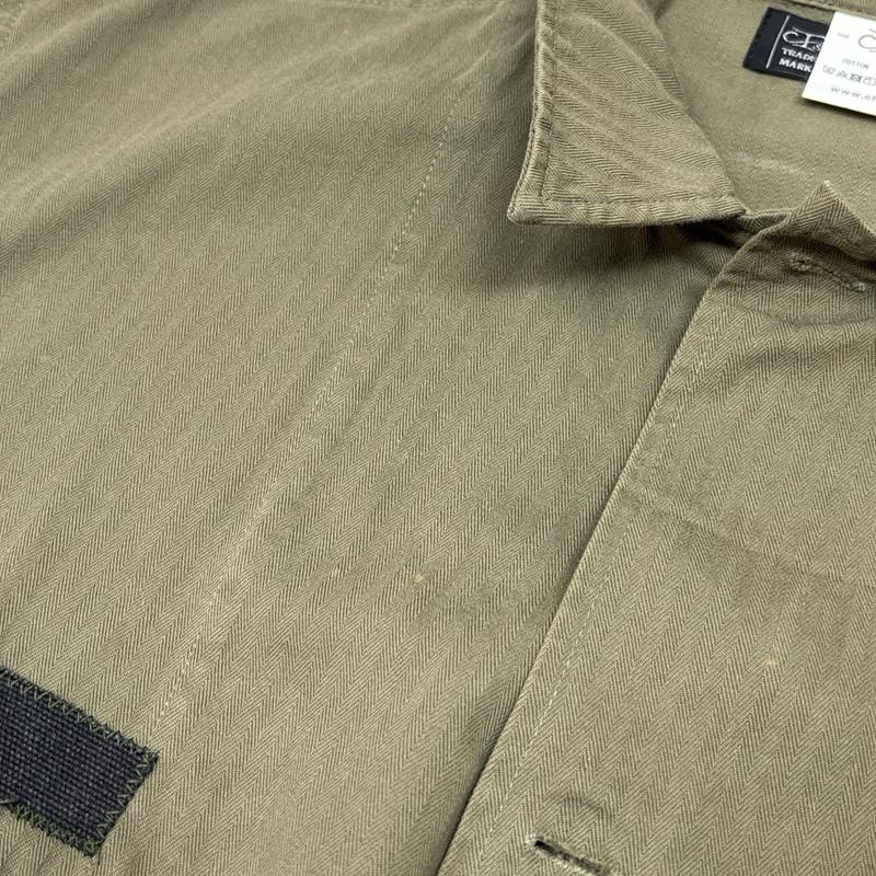 古着 USED ジャケット、上着 ジャンパー、ブルゾン CFT S シーエフティーズ HBT ヘリンボーン ビンテージデザイン シャツ ジャケット M メンズ USED 古着 中古 50150298