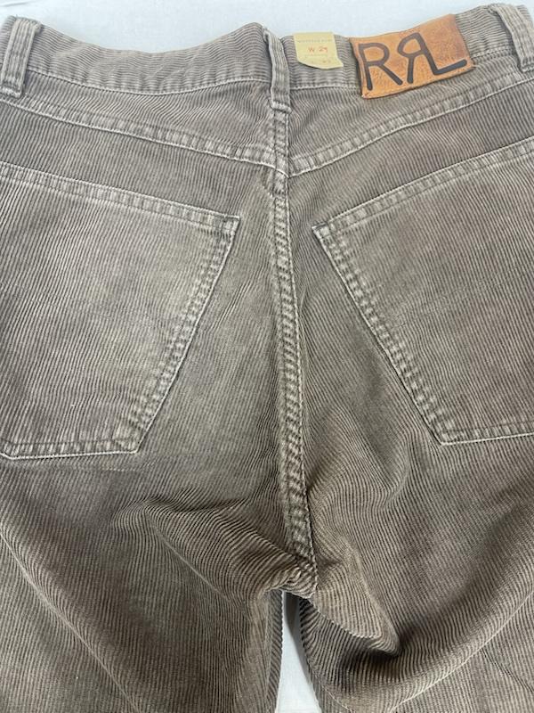 ダブルアールエル RRL パンツ ワークパンツ、ペインターパンツ デッドストック コーデュロイ パンツ 29インチ 茶 / ブラウン / brown メンズ USED 古着 中古 50150303
