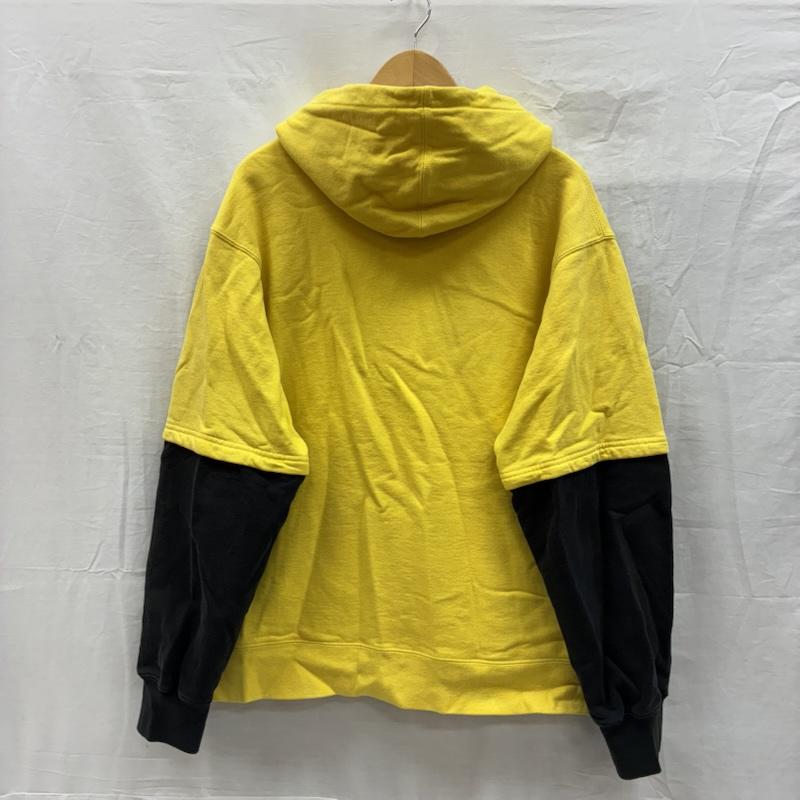 シュプリーム Supreme パーカー 長袖 20ss XXL Hooded Sweatshirt アーチロゴ プルオーバー スウェット パーカー M ロゴ、文字 黒 / ブラック / black X 黄 / イエロー / yellow メンズ USED 古着 中古 50150312