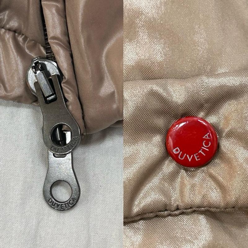 デュベティカ DUVETICA ジャケット、上着 ダウンジャケット ADHARA アダラ ファー付き ベージュ サイズ42 42 無地 ベージュ / ベージュ / beige レディース USED 古着 中古 50150350