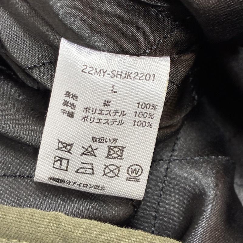 古着 USED ジャケット、上着 ジャンパー、ブルゾン MAYO メイヨー Embroidery Maria Shirt Jacket 22MY-SHJK2201 L ロゴ、文字 X 刺繍 メンズ USED 古着 中古 50150356
