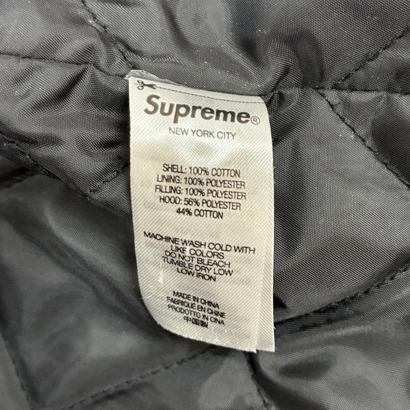 シュプリーム Supreme パーカー 長袖 21AW Hooded Flannel Zip Up Shirt ジップアップ パーカー チェック シャツ L チェック X ロゴ、文字 X 刺繍 メンズ USED 古着 中古 50150359