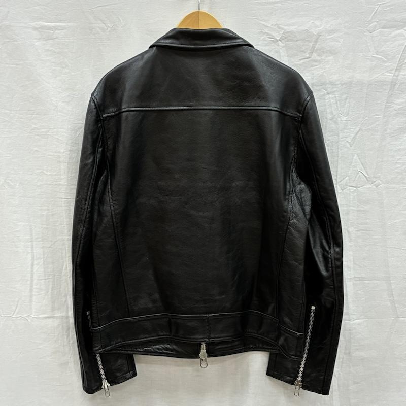 古着 USED ジャケット、上着 レザージャケット LIBERE リべーレ STANDARD LEATHER SINGLE RIDER JACKET シングル レザージャケット 2 ロゴ、文字 X 刺繍 黒 / ブラック / black メンズ USED 古着 中古 50150361