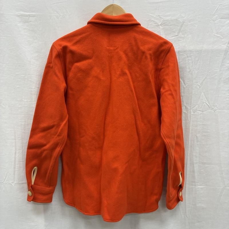 ジェネラルリサーチ GENERAL RESEARCH シャツ、ブラウス 長袖 00s ウール CPO シャツ ジャケット アーカイブ M 橙 / オレンジ / orange メンズ USED 古着 中古 50150363