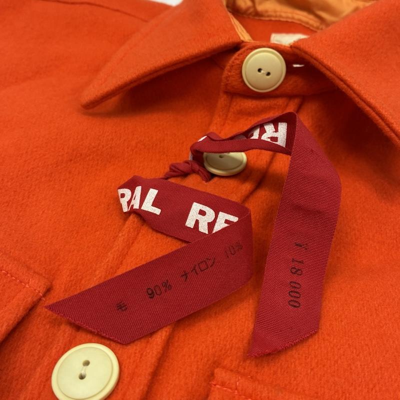 ジェネラルリサーチ GENERAL RESEARCH シャツ、ブラウス 長袖 00s ウール CPO シャツ ジャケット アーカイブ M 橙 / オレンジ / orange メンズ USED 古着 中古 50150363