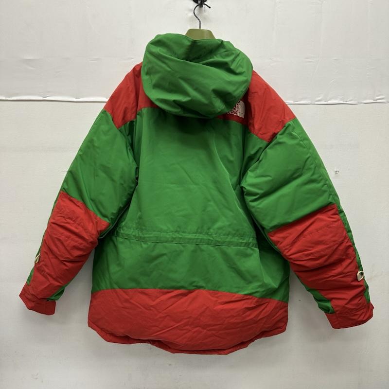 グッチ GUCCI ジャケット、上着 ダウンジャケット THE NORTH FACE マウンテンガイド ダウン ジャケット 663758 XLX45 XL 緑 / グリーン / green X 赤 / レッド / red メンズ USED 古着 中古 50150372