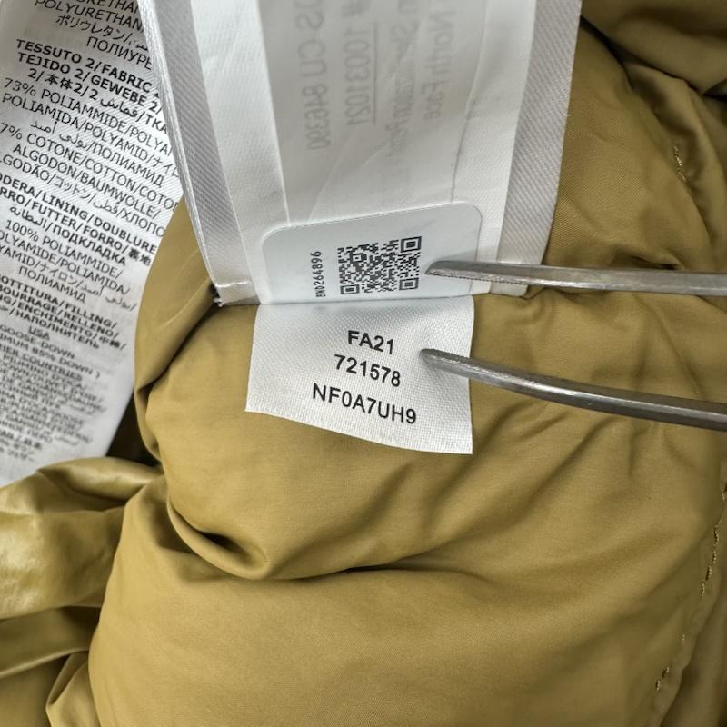 グッチ GUCCI ジャケット、上着 ダウンジャケット THE NORTH FACE マウンテンガイド ダウン ジャケット 663758 XLX45 XL 緑 / グリーン / green X 赤 / レッド / red メンズ USED 古着 中古 50150372