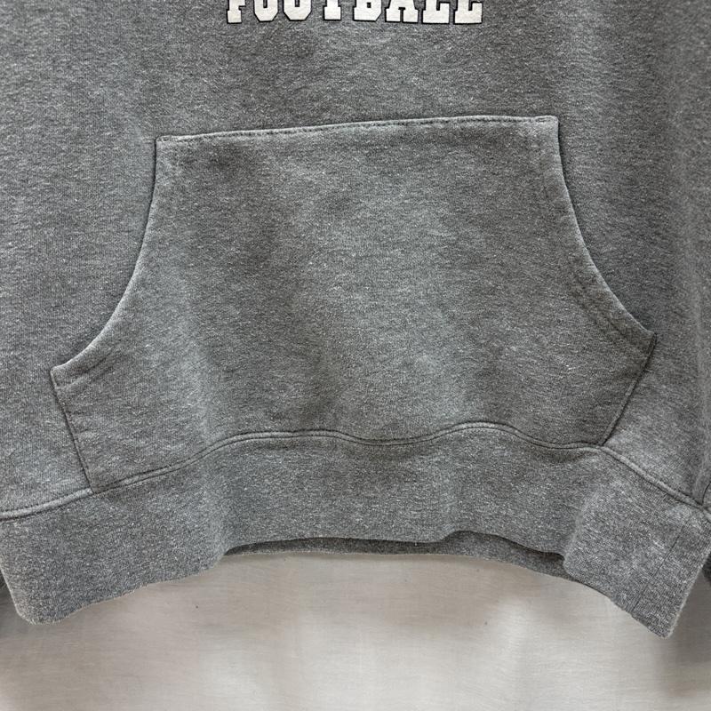 ジャンスポーツ JANSPORT パーカー 長袖 RMC RANDOLPH MACON FOOTBALL ロゴ プルオーバー フーディ スウェット パーカー S 灰 / グレー / gray メンズ USED 古着 中古 50150381
