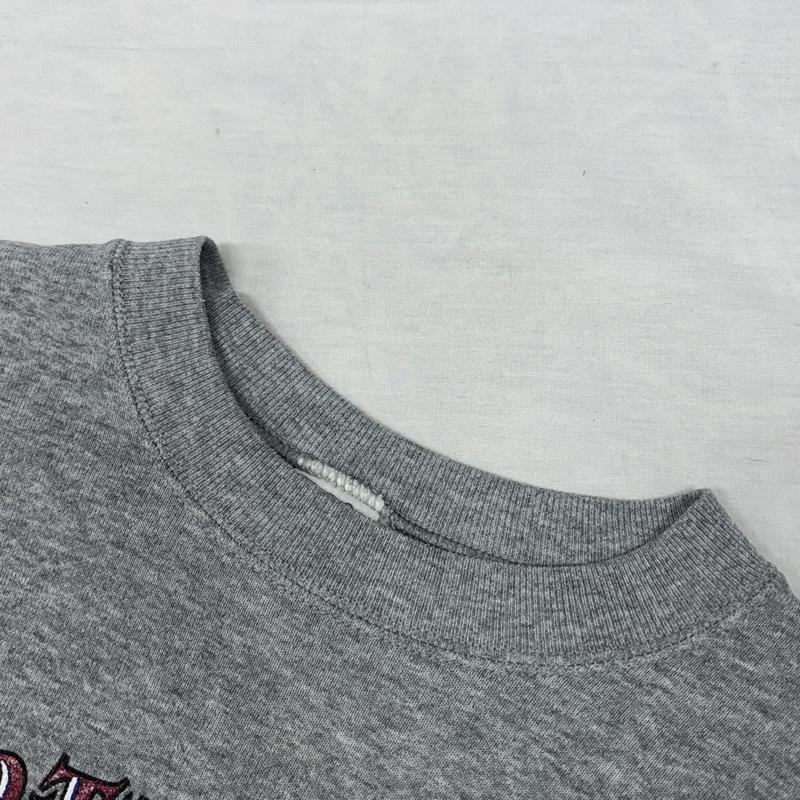 フルーツオブザルーム FRUIT OF THE LOOM トレーナー 長袖 BEST NORTHFIELD ロゴ プリント クルーネック スウェット トレーナー - 灰 / グレー / gray メンズ USED 古着 中古 50150383