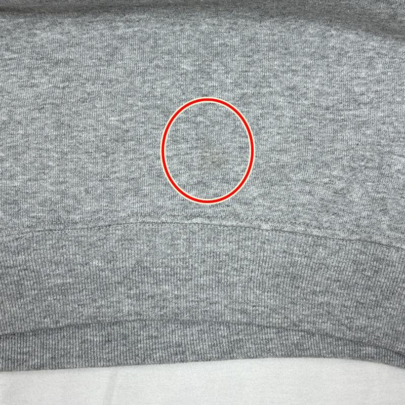 フルーツオブザルーム FRUIT OF THE LOOM トレーナー 長袖 BEST NORTHFIELD ロゴ プリント クルーネック スウェット トレーナー - 灰 / グレー / gray メンズ USED 古着 中古 50150383