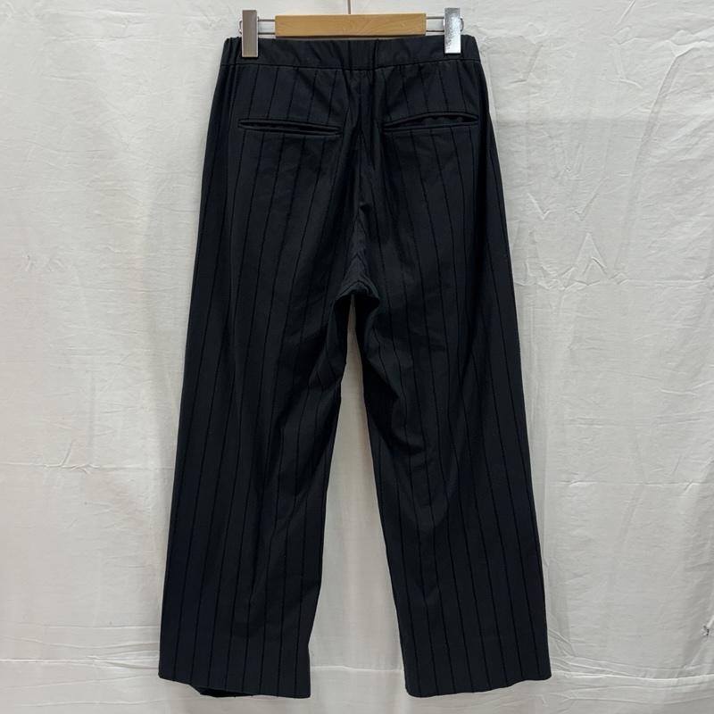 古着 USED ボトムス ボトムス KANEMASA PHIL カネマサフィル 24SS ストライプ タイプライター イージー パンツ S ストライプ 黒 / ブラック / black メンズ USED 古着 中古 50150394