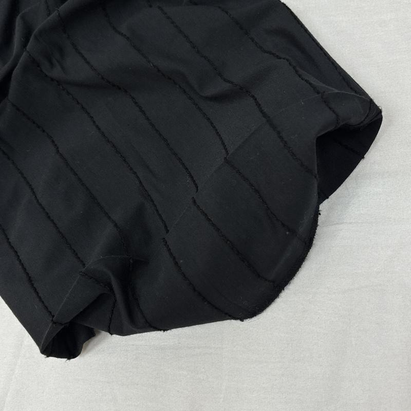古着 USED ボトムス ボトムス KANEMASA PHIL カネマサフィル 24SS ストライプ タイプライター イージー パンツ S ストライプ 黒 / ブラック / black メンズ USED 古着 中古 50150394