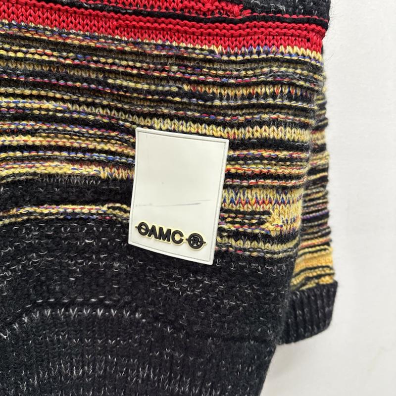 オーエーエムシー OAMC ニット、セーター 長袖 STATIC Crewneck 総柄 クルーネック ニット OAMT751067 S マルチカラー / マルチカラー / multicolor メンズ USED 古着 中古 50150411