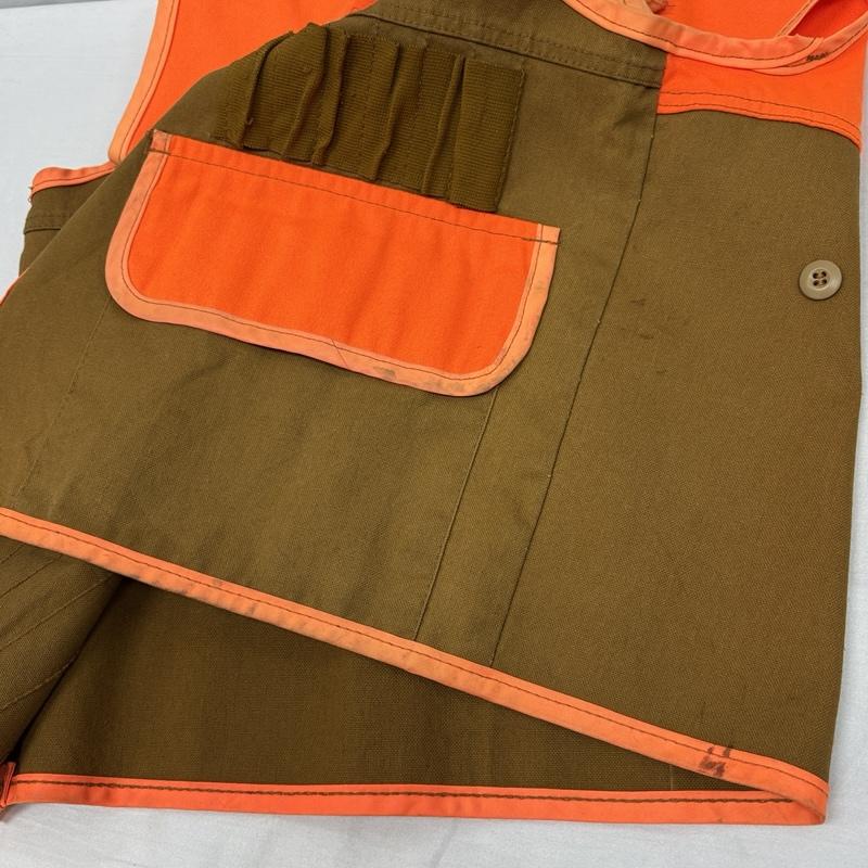 古着 USED ベスト ベスト SAFTBAK 70年代 ビンテージ ハンティング ベスト PRIDE ZIP 70s VINTAGE - メンズ USED 古着 中古 50150420