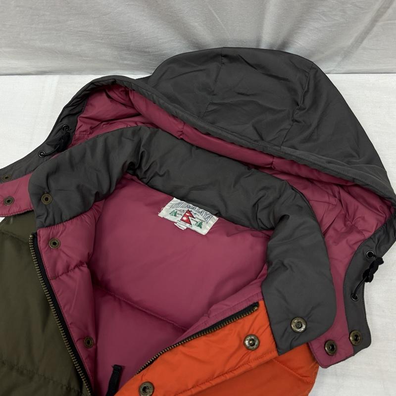 ガイジンメイド GAIJIN MADE ジャケット、上着 ダウンベスト HIMALAYA マルチカラー フード取り外し可 ダウン ベスト 1 メンズ USED 古着 中古 50150426