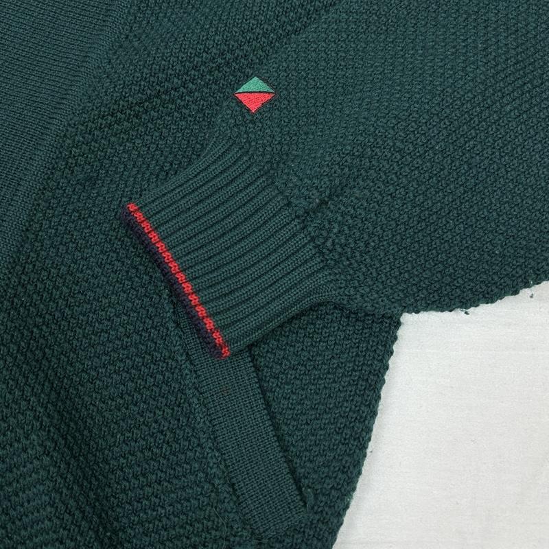 古着 USED カーディガン 長袖 RED GREEN OF SCANDINAVIA デンマーク製 ウール ニット カーディガン - 緑 / グリーン / green メンズ USED 古着 中古 50150429