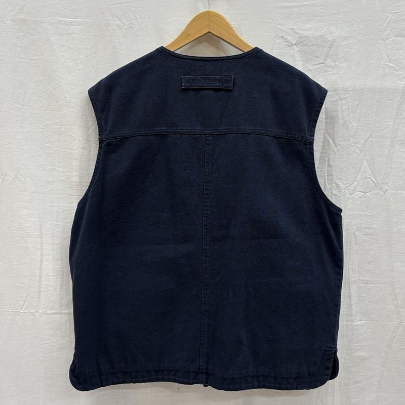 古着 USED ベスト ベスト DULUTH TRADING ダック生地 ワーク ベスト L 紺 / ネイビー / navy メンズ USED 古着 中古 50150433