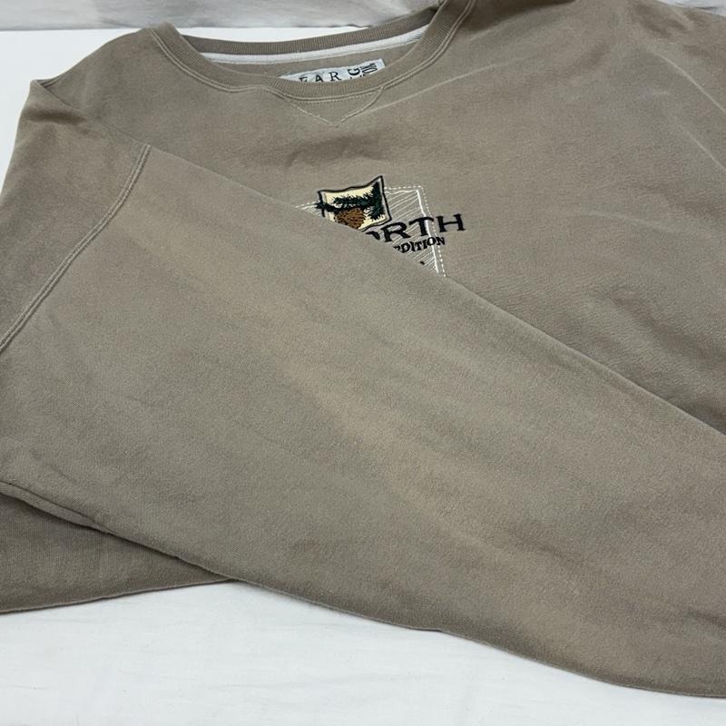 古着 USED トレーナー 長袖 GEAR FOR SPORTS UP NORTH MICHIGAN ロゴ オーバーサイズ スウェット トレーナー 前V L メンズ USED 古着 中古 50150434