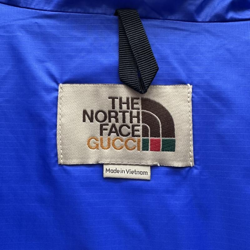 グッチ GUCCI ジャケット、上着 ジャンパー、ブルゾン HE NORTH FACE アノラック ナイロンジャケット 672461 ZAH9C M 緑 / グリーン / green メンズ USED 古着 中古 50150437