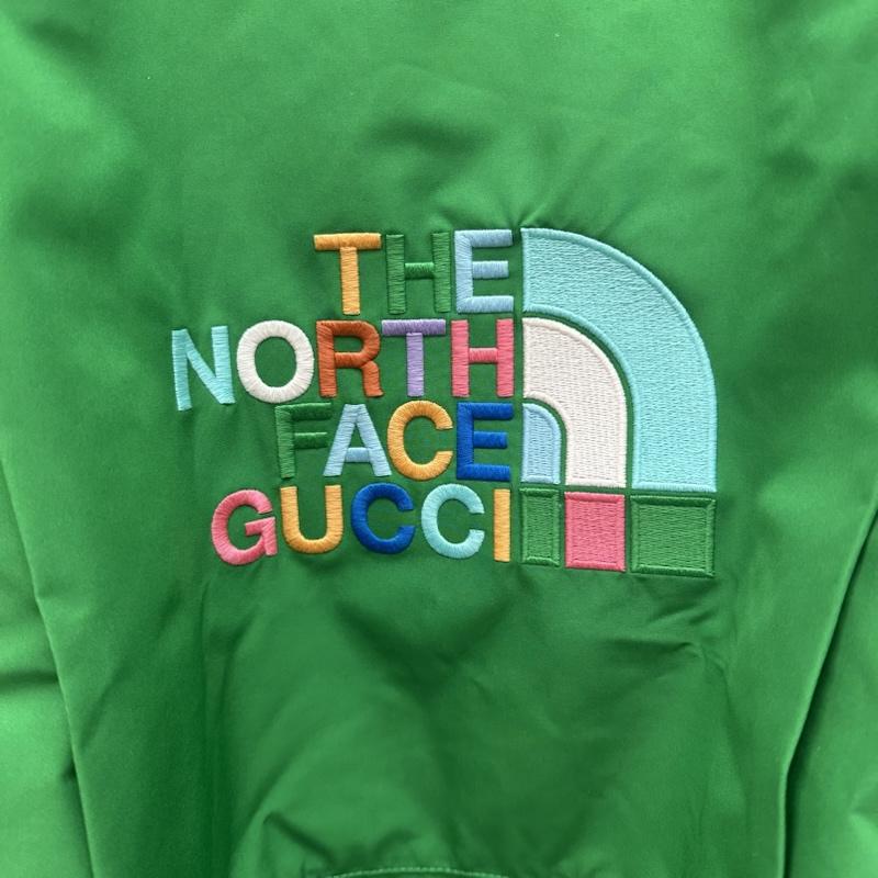 グッチ GUCCI ジャケット、上着 ジャンパー、ブルゾン HE NORTH FACE アノラック ナイロンジャケット 672461 ZAH9C L 緑 / グリーン / green メンズ USED 古着 中古 50150439