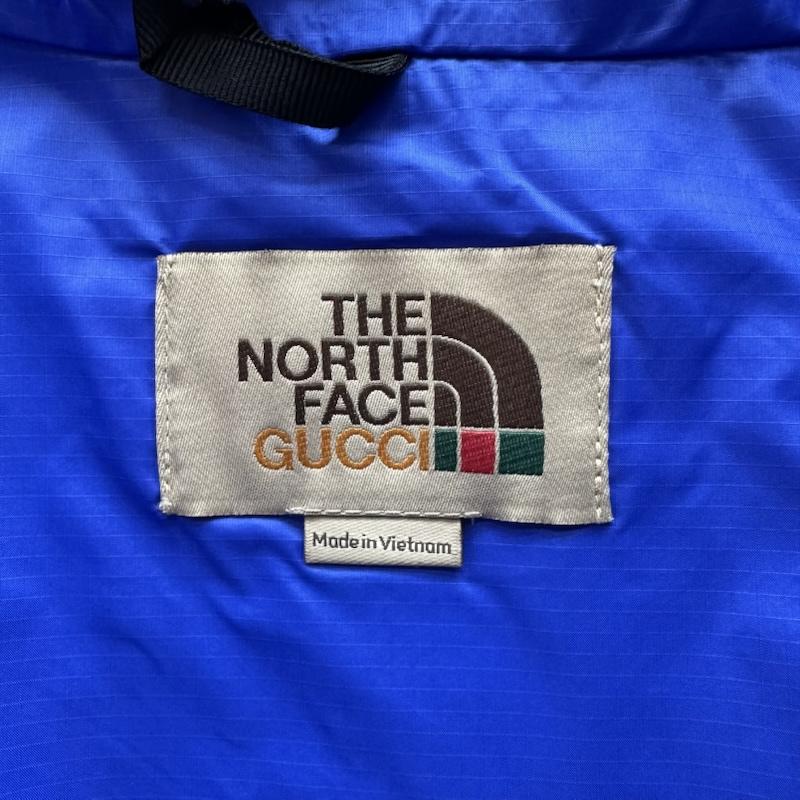 グッチ GUCCI ジャケット、上着 ジャンパー、ブルゾン HE NORTH FACE アノラック ナイロンジャケット 672461 ZAH9C L 緑 / グリーン / green メンズ USED 古着 中古 50150439