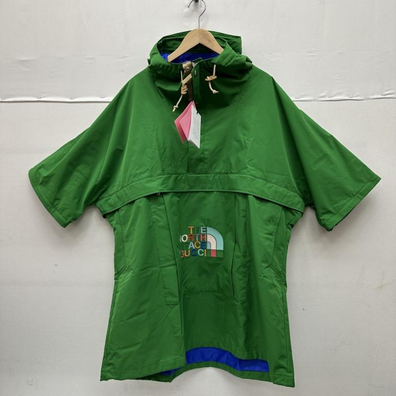 グッチ GUCCI ジャケット、上着 ジャンパー、ブルゾン HE NORTH FACE アノラック ナイロンジャケット 672461 ZAH9C L 緑 / グリーン / green メンズ USED 古着 中古 50150439