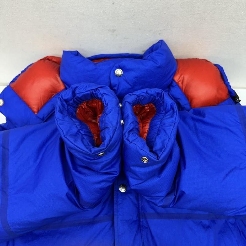 グッチ GUCCI ジャケット、上着 ダウンジャケット 21AW THE NORTH FACE 663753 XAACW ダブル ロゴ プリント ダウン ジャケット M 青 / ブルー / blue メンズ USED 古着 中古 50150444