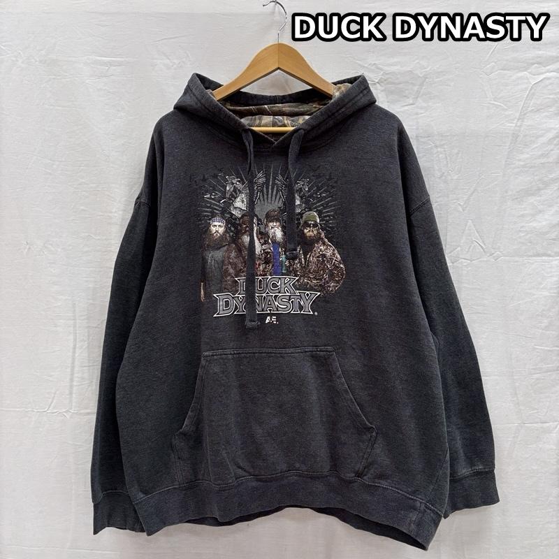 古着 USED パーカー 長袖 DUCK DYNASTY ダックダイナスティ ビッグサイズ プルオーバー フーディ パーカー XXL メンズ USED 古着 中古 50150449