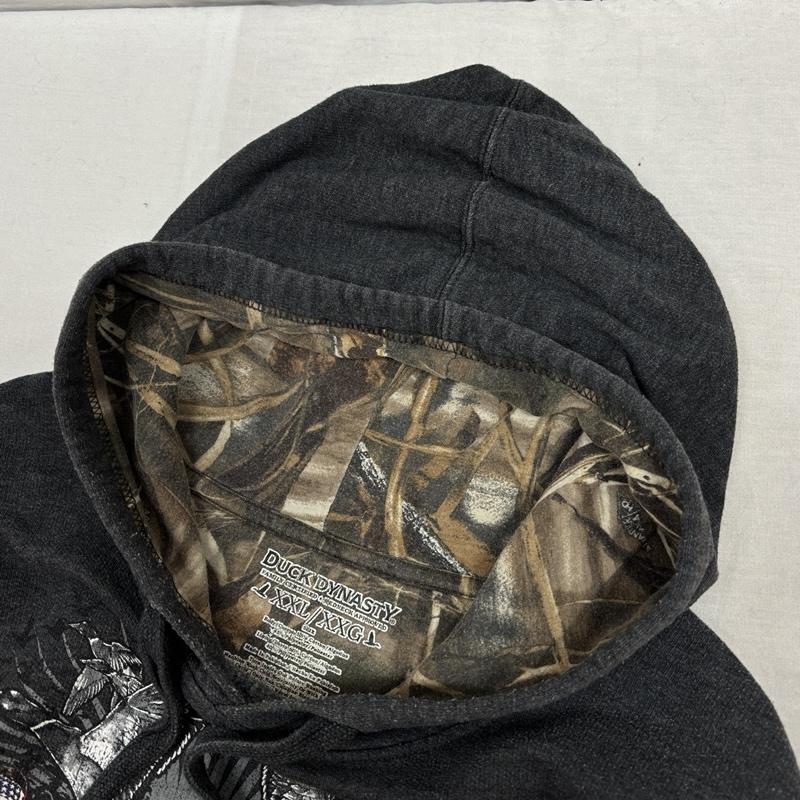 古着 USED パーカー 長袖 DUCK DYNASTY ダックダイナスティ ビッグサイズ プルオーバー フーディ パーカー XXL メンズ USED 古着 中古 50150449