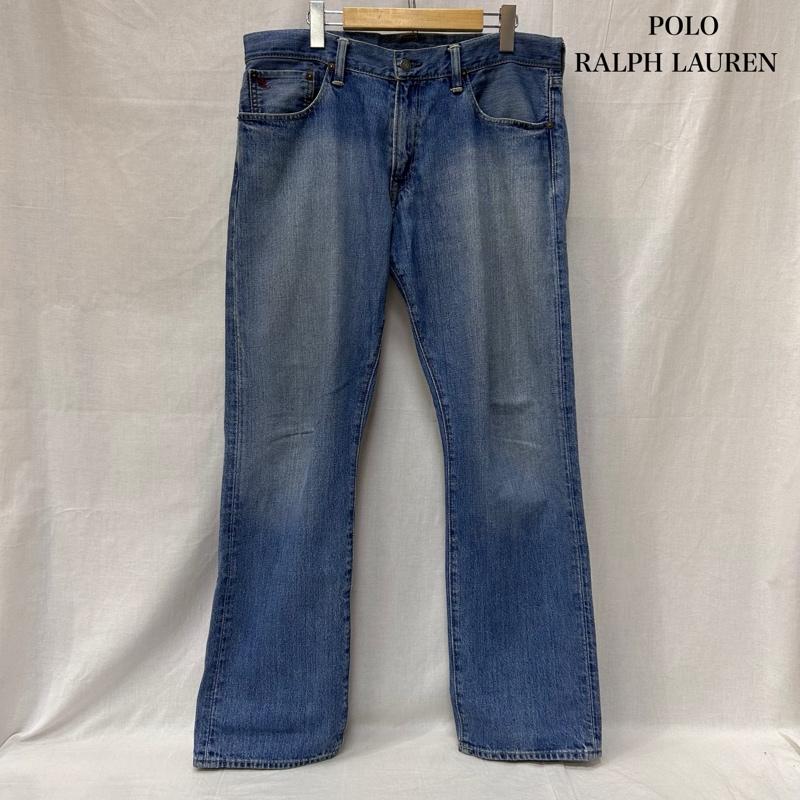 ポロラルフローレン POLO RALPH LAUREN パンツ デニム、ジーンズ classic fit 867 デニムジーンズ ライトブルー 35(175/88A) 34インチ 無地 水色 / ライトブルー / メンズ USED 古着 中古 50150457