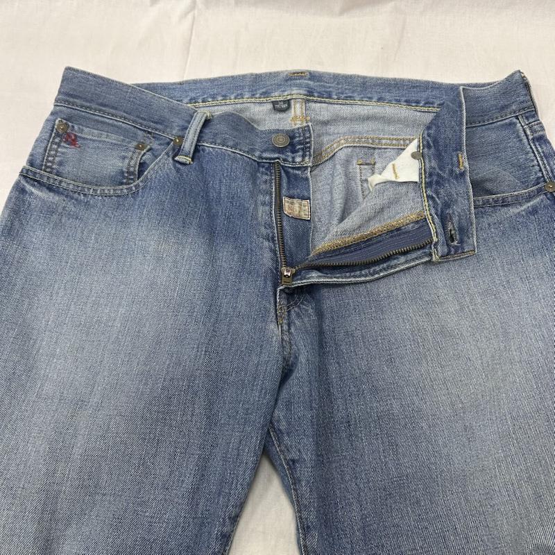ポロラルフローレン POLO RALPH LAUREN パンツ デニム、ジーンズ classic fit 867 デニムジーンズ ライトブルー 35(175/88A) 34インチ 無地 水色 / ライトブルー / メンズ USED 古着 中古 50150457