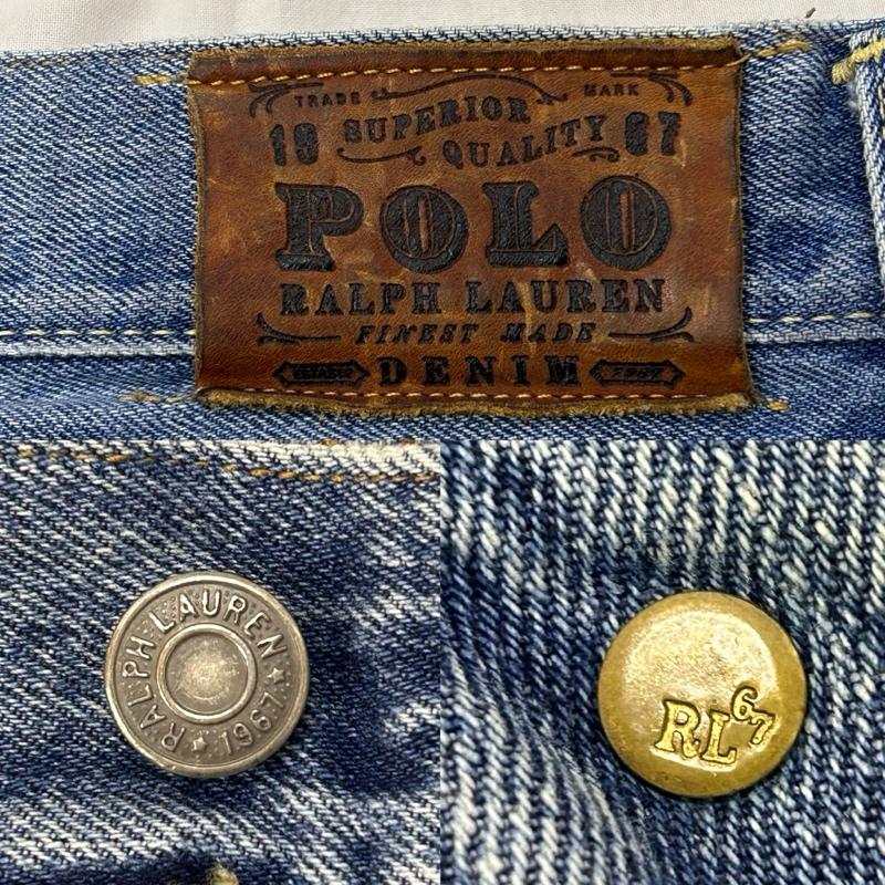 ポロラルフローレン POLO RALPH LAUREN パンツ デニム、ジーンズ classic fit 867 デニムジーンズ ライトブルー 35(175/88A) 34インチ 無地 水色 / ライトブルー / メンズ USED 古着 中古 50150457