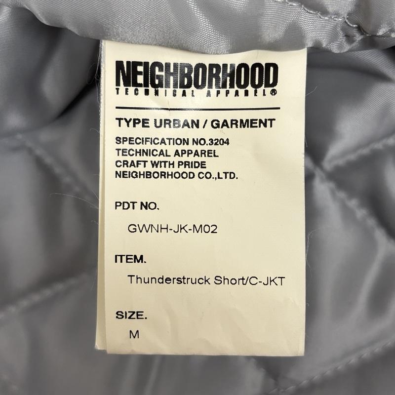ネイバーフッド NEIGHBORHOOD ジャケット、上着 ジャンパー、ブルゾン THUNDERSTRUCK LONG/C-JKT サンダーストラック ショート ジャケット GWNH-K-M02 M 紺 / ネイビー / navy メンズ USED 古着 中古 50150458
