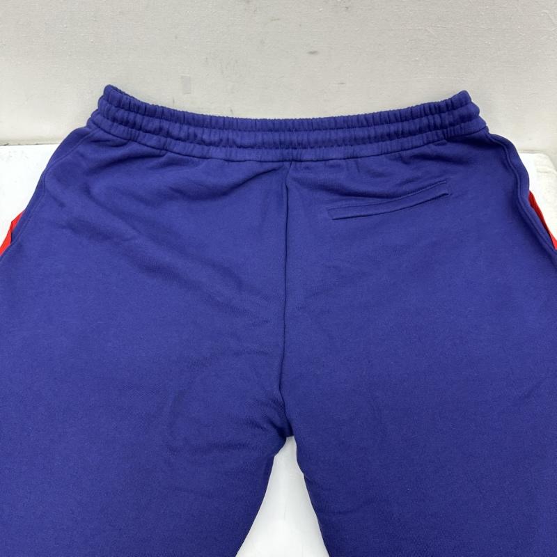 グッチ GUCCI パンツ ワークパンツ、ペインターパンツ 21AW THE NORTH FACE ナイロン 切り替え スウェット パンツ 671463 XJDRN XL 赤 / レッド / red X 紺 / ネイビー / navy メンズ USED 古着 中古 50150464