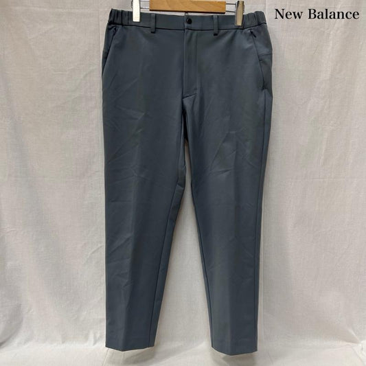 ニューバランス New Balance ボトムス ボトムス AMP35002 MET24 Skinny Fit ブルーグレー L L ロゴ、文字 灰 / グレー / gray メンズ USED 古着 中古 50150465